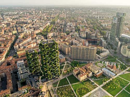Scopri gli schemi e la facciata vivente del Bosco Verticale!