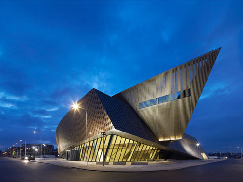 Centre de congrès, l'opera di Daniel Libeskind a Mens