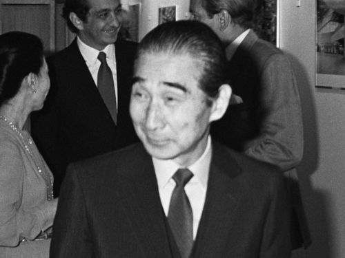 Kenzō Tange, foto in bianco e nero